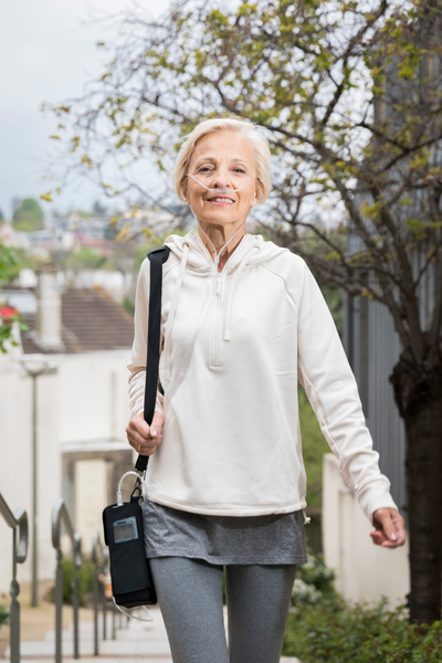 COPD female patient (outside/sport) 9